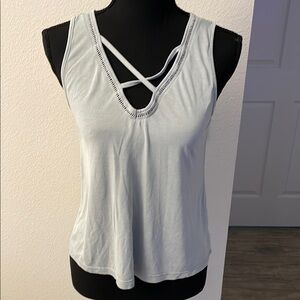AEO Light green Sleeveless Top soft and sexy